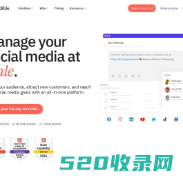Sendible: Social Media Management Tool for Agencies & Brands