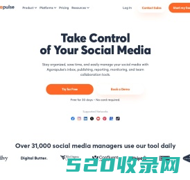 Social Media Management Software | Agorapulse