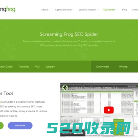 Screaming Frog SEO Spider Website Crawler
